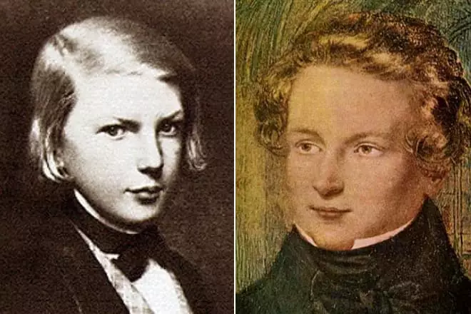Victor Hugo na infância e jovens