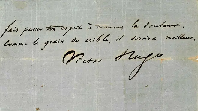 Autogram Victor Hugo