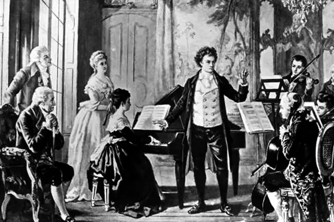 Ludwig van Beethoven na sociedade