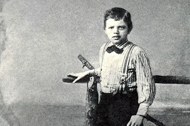 Jack London na infância