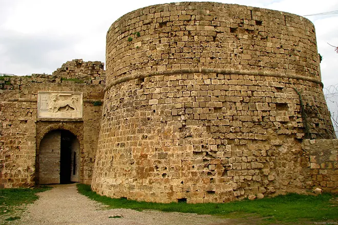 Castle Othello在Famagusta，塞浦路斯