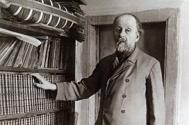 Mokslininkas Konstantinas Tsiolkovsky.