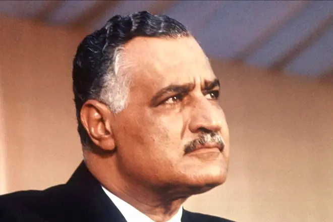 Gamal Abdel Nasser.