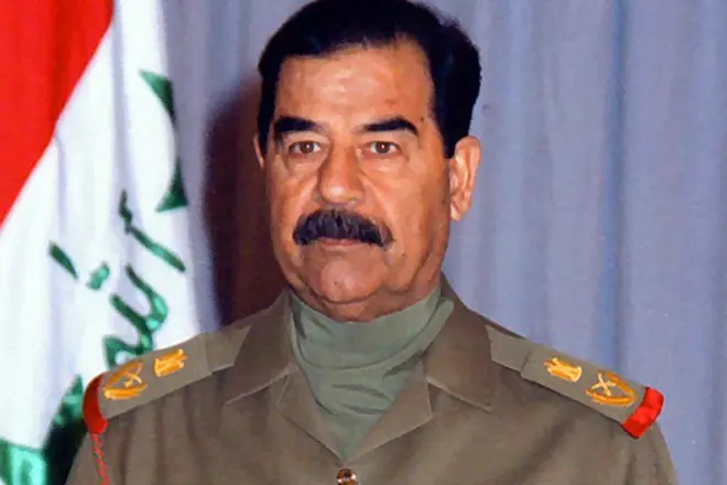 Presidente Iraq Saddam Hussein