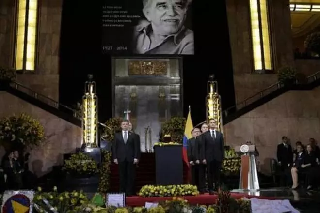 Begravelse Gabriel Garcia Marquez