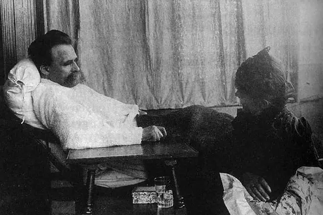Friedrich Nietzsche an enger psychiatrescher Klinik