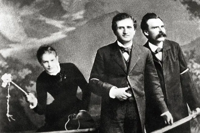 Lou Salome, Paul Ray és Friedrich Nietzsche
