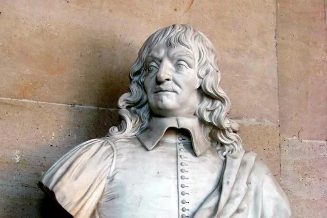 Staty av Rene Descarte