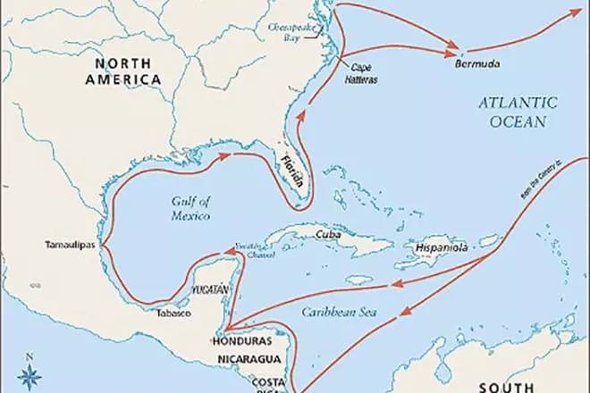 Mapa Amerigo Vespucci
