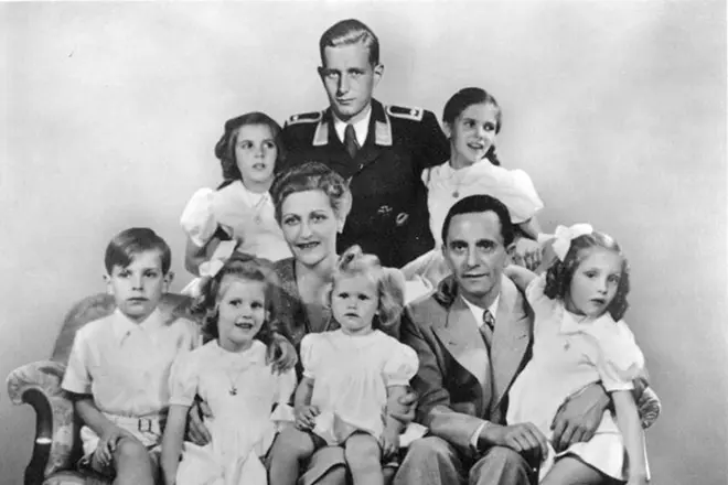 Familie Josef Goebbels.