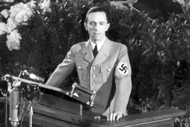 Nazi Joseph Goebbels.