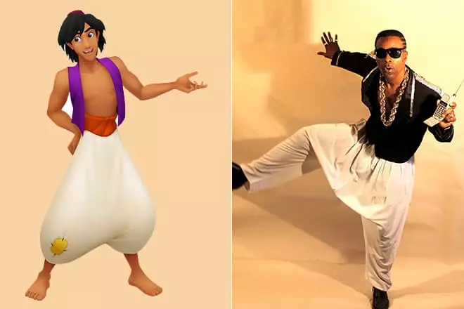 Aladdin en MC Hammer