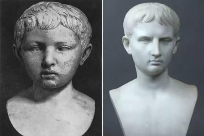پسر جولیوس سزار در دوران کودکی