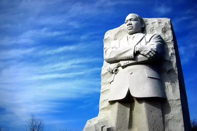 Monument kwa Martin Luther King.