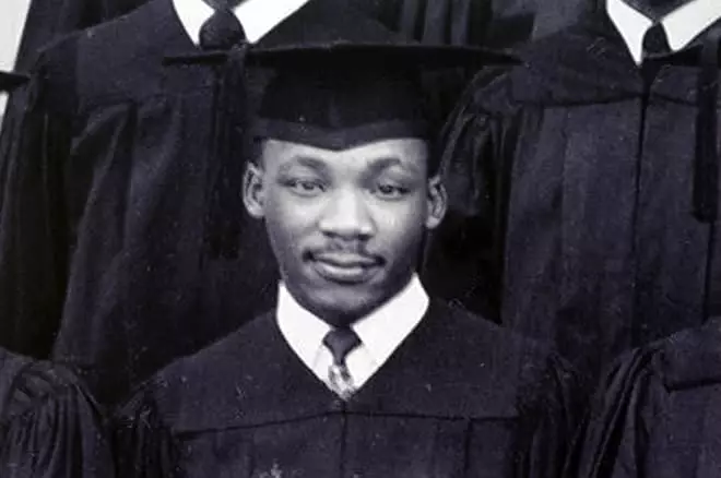 Martin Luther King en la juventud