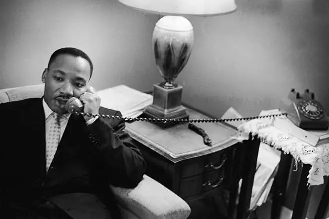 Martin Luther King na mocidade