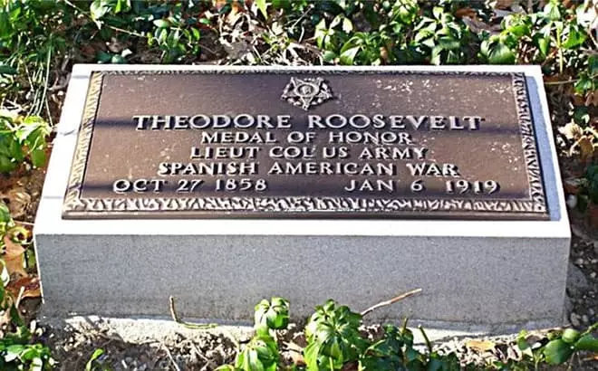 Theodora Roosevelt'in mezarı