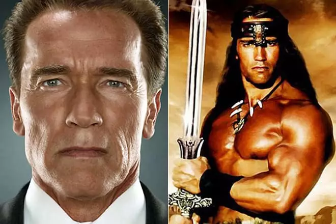 Arnold Schwarzenegger njenge conan