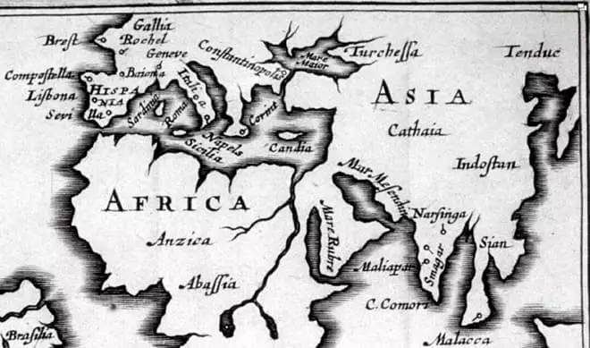 Kartta Athanasius Nikitin