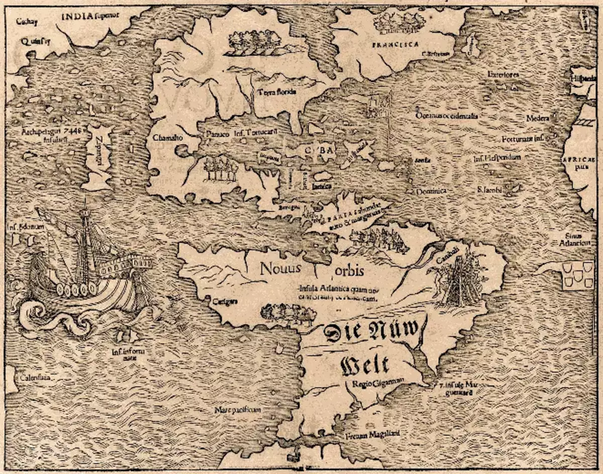 Mapa de Christopher Columbus