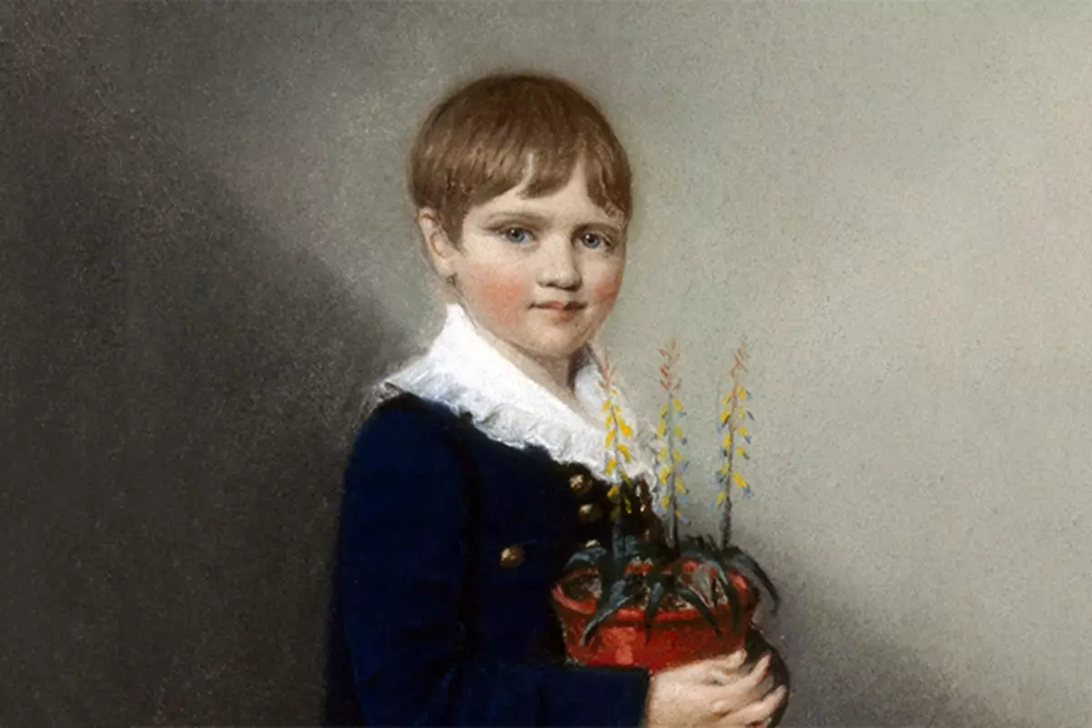 Charles Darwin u djetinjstvu