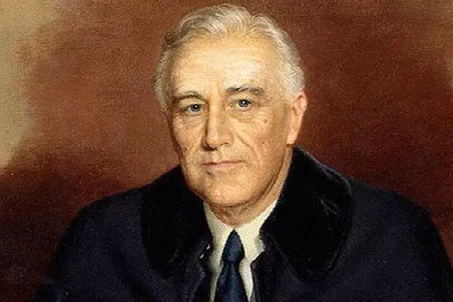 Porträt von Franklin Roosevelt