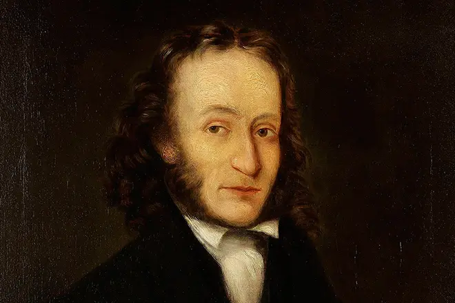 Retrato de Nikcolo Paganini