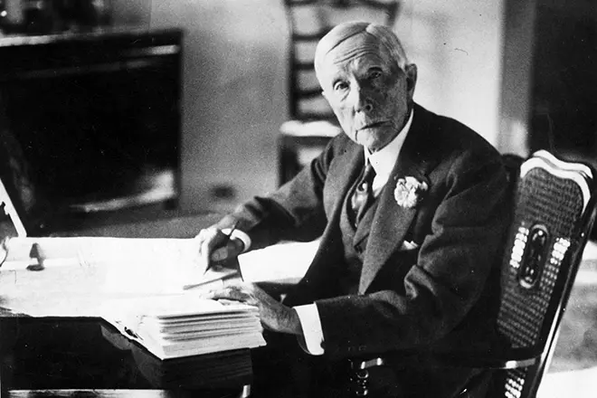 John Rockefeller di tempat kerja