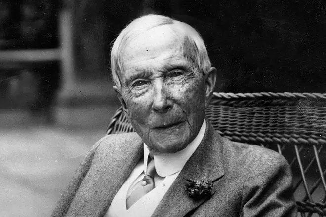John Rockefeller v starosti