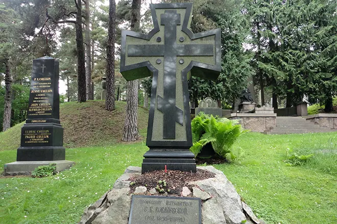 Het graf van Sophia Kovalevskaya