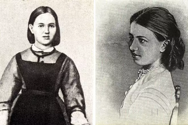 Sophia Kovalevskaya nalika isih cilik