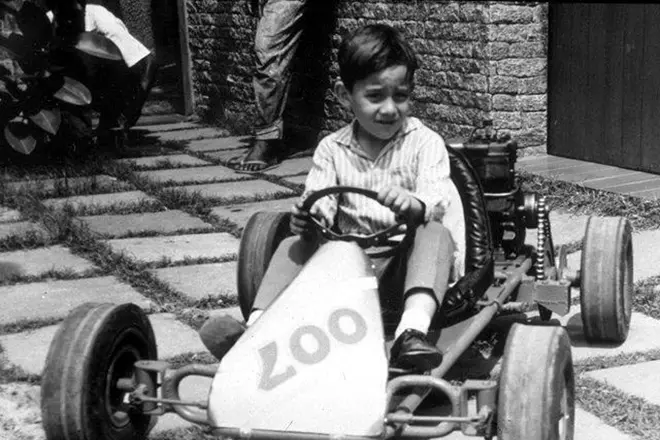 Ayrton Senna in der Kindheit