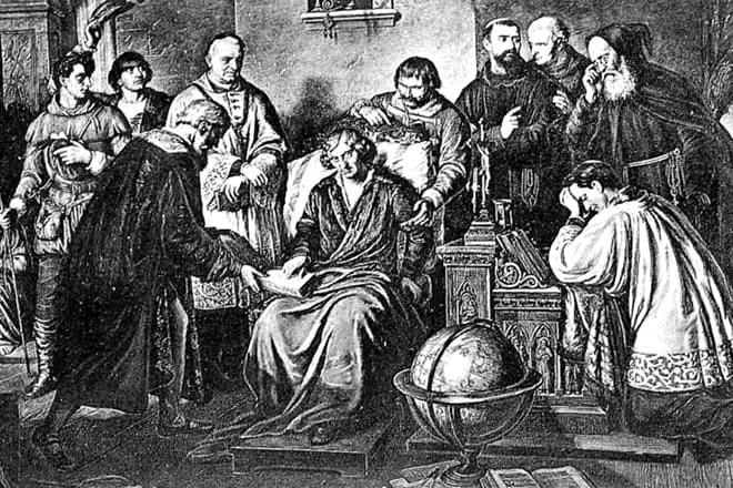 Nikolay Copernicus i le faaiuga o le olaga