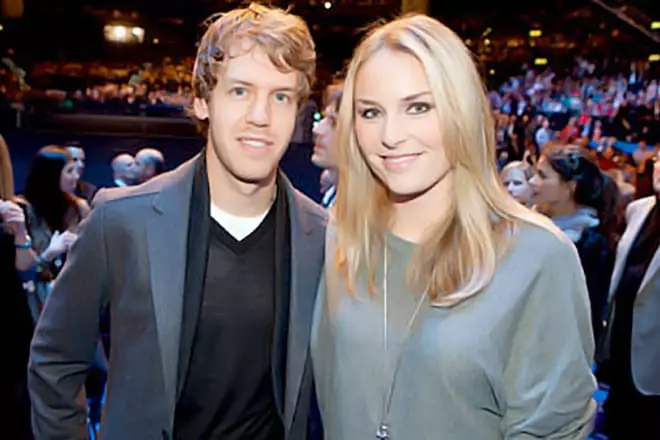 Sebastian Vettel和Hannah Pratra