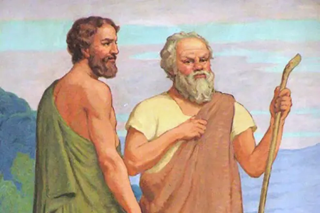 Si Socrates ug Platon