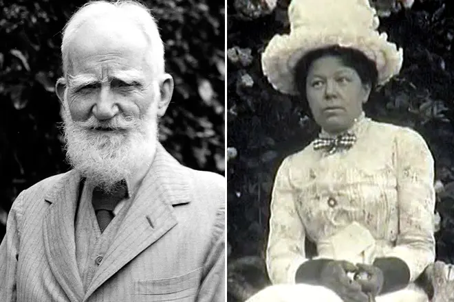Bernard Shaw s manželkou