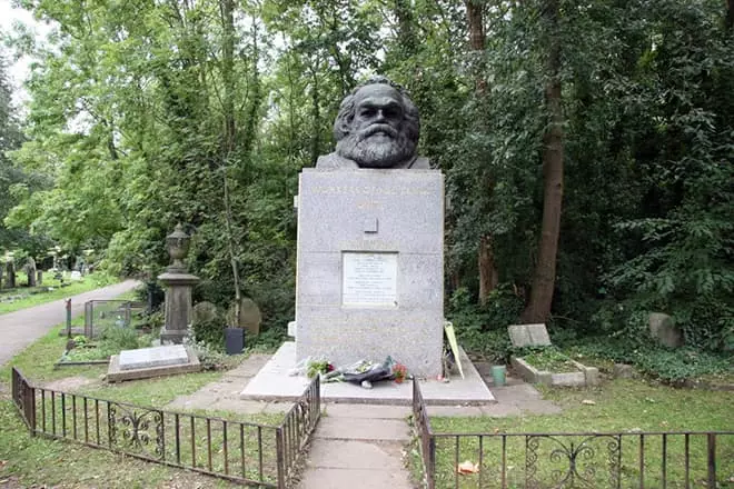 Libingan Karl Marx.
