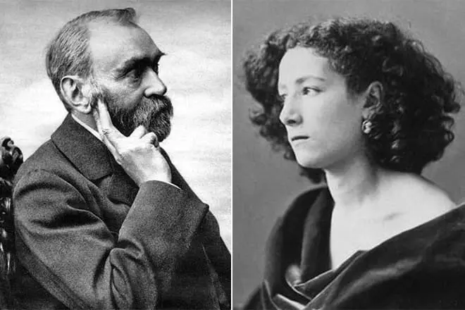 Alfred Nobel en Sarah Bernard
