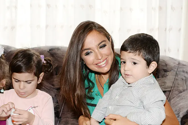 Leila Aliyev a děti