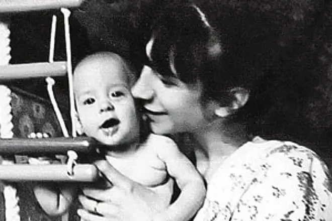 Valeria Kiselev cu fiul Ivan