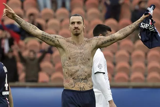 Tattoo Zlatan Ibrahimovich