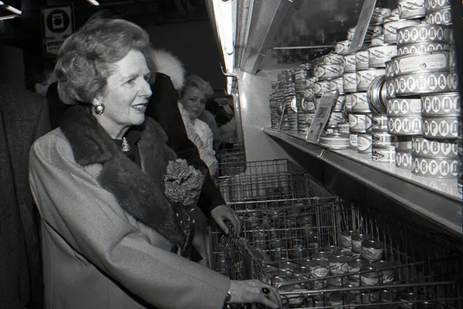 Margaret Thatcher à l'URSS