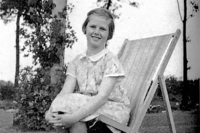 Margaret Thatcher dans l'enfance