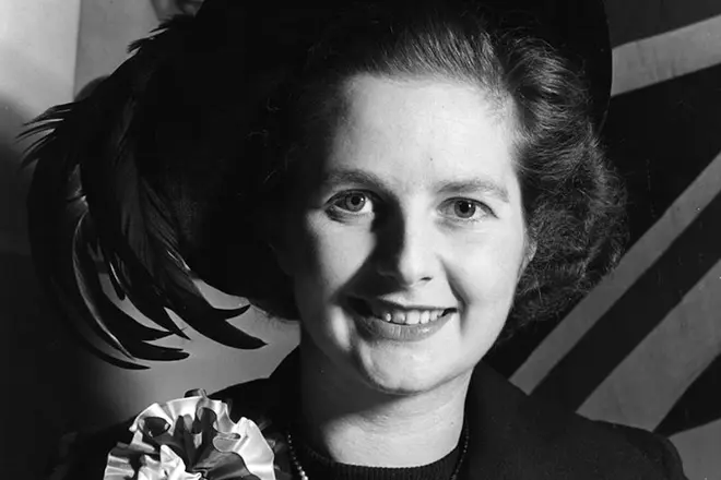 margaret thatcher ໃນໄວຫນຸ່ມ