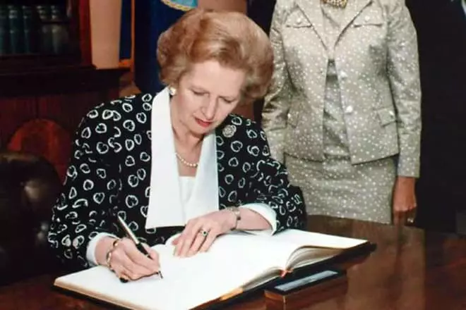 Margaret Thatcher työhön