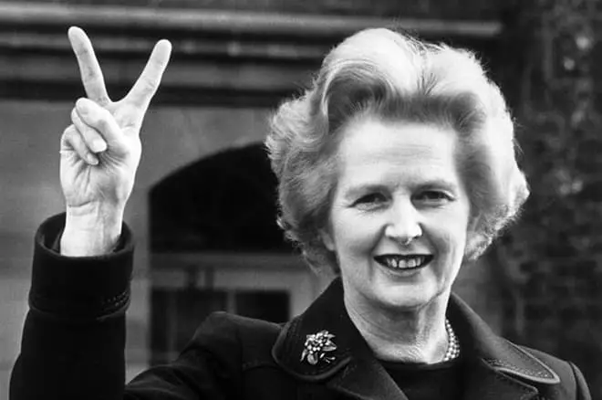 Margaret Thatcher tapo pirmuoju momentu