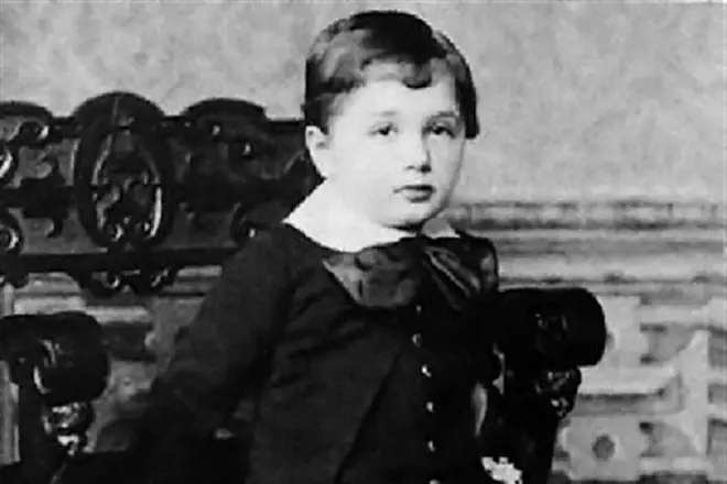 Albert Einstein w dzieciństwie