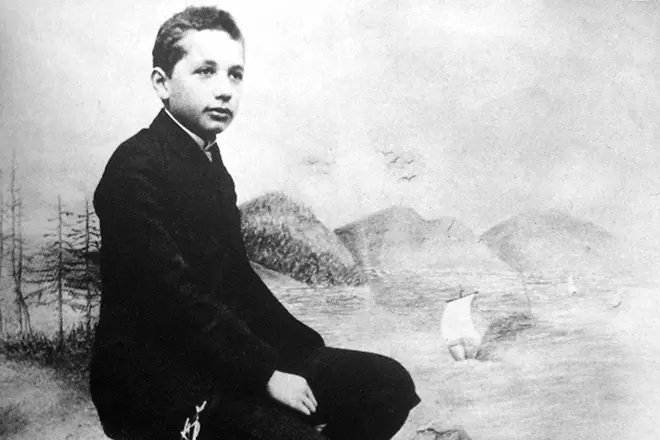 Albert Einstein in de jeugd