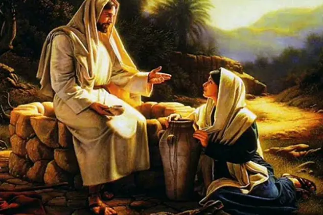 Reunión de María Magdalen e Xesús Cristo