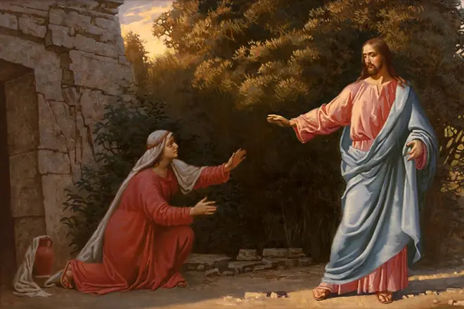 يسوع المسيح وماريا ماجدالين